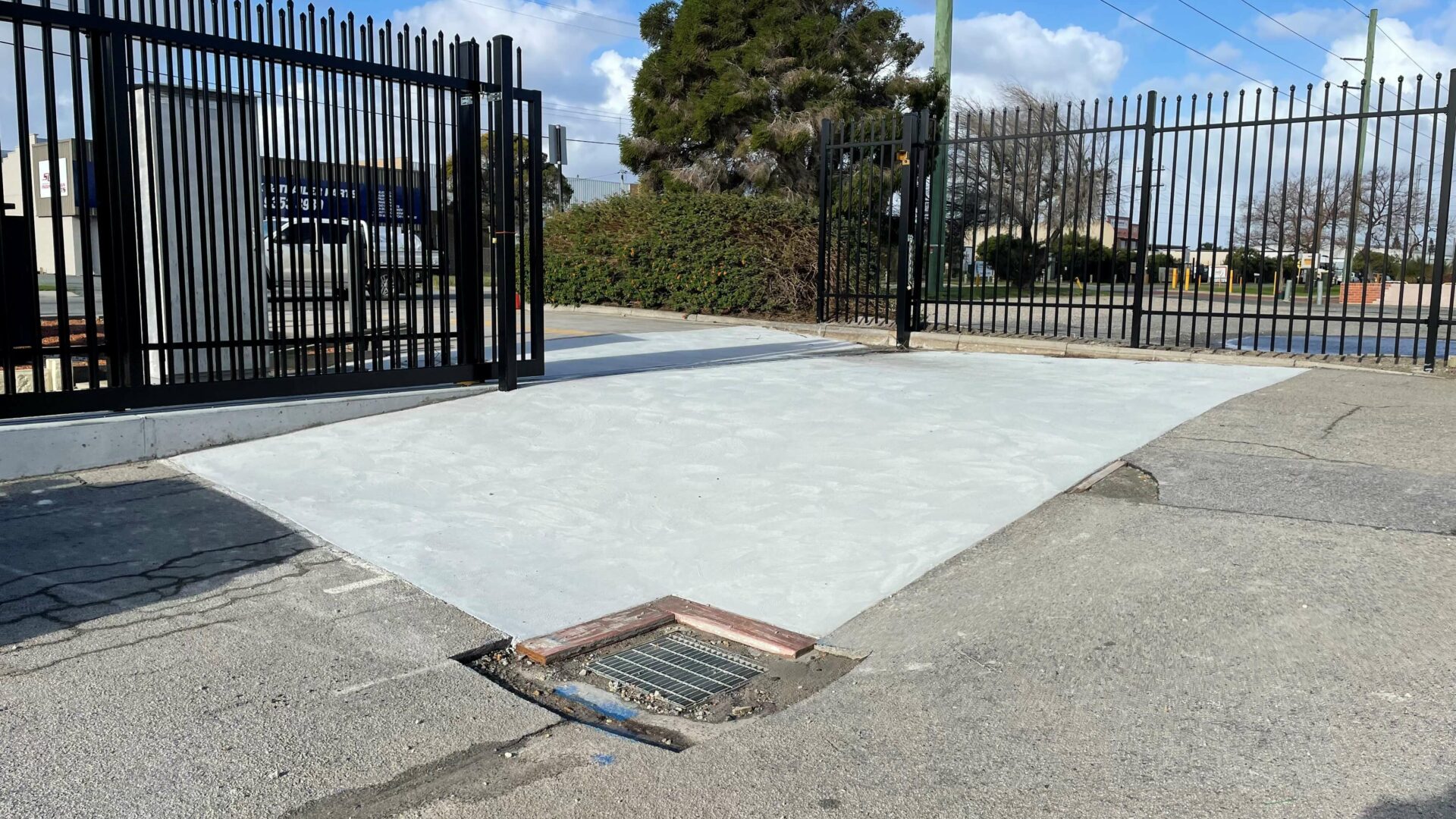 Minor works external drive way