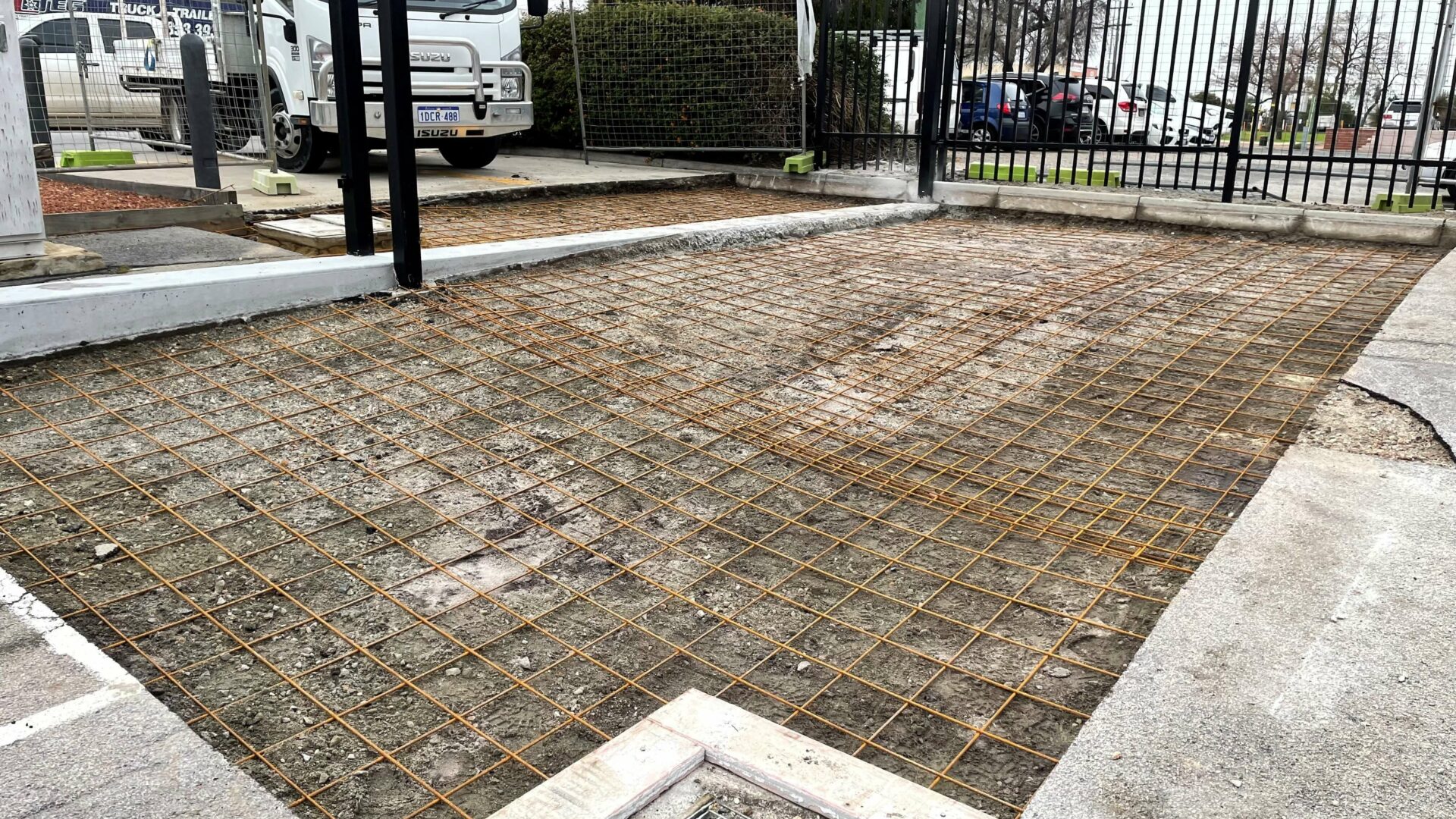 Minor works external drive way 2