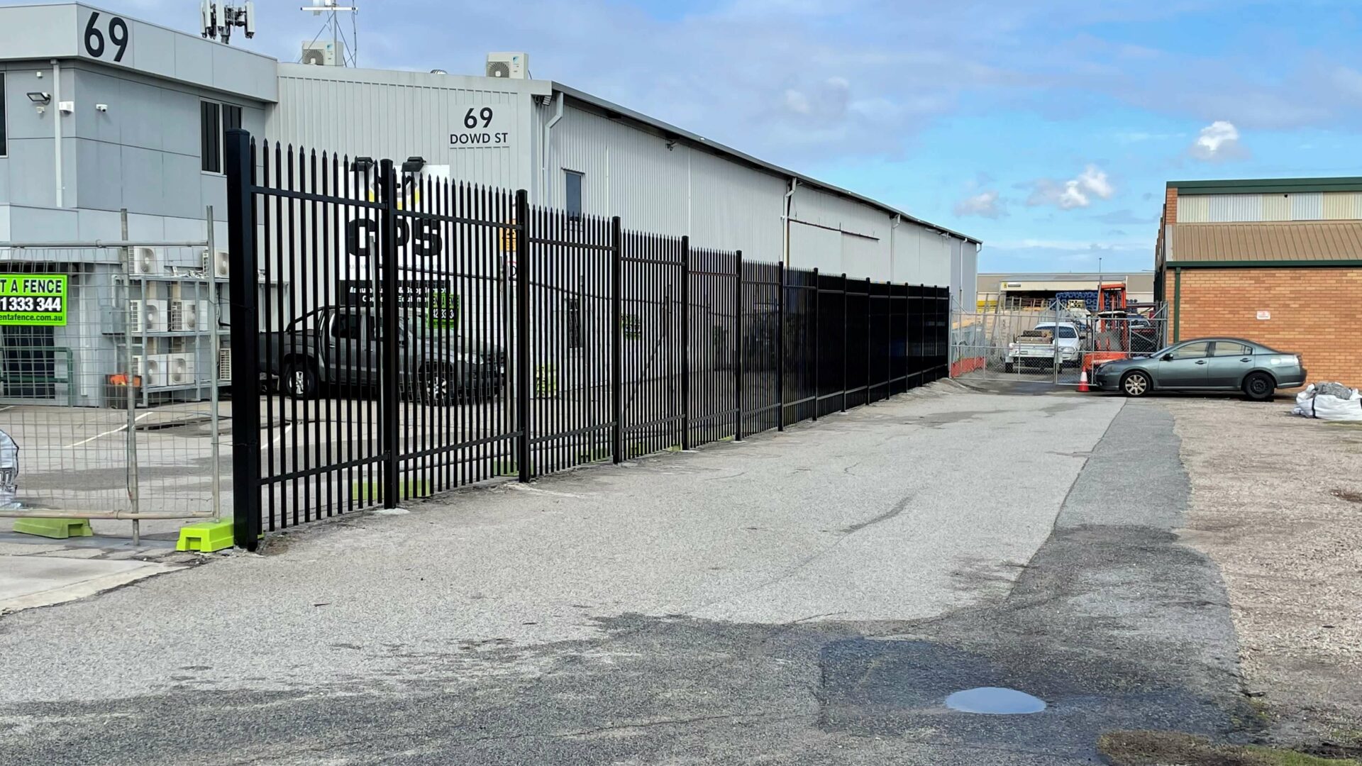 Minor works fencing